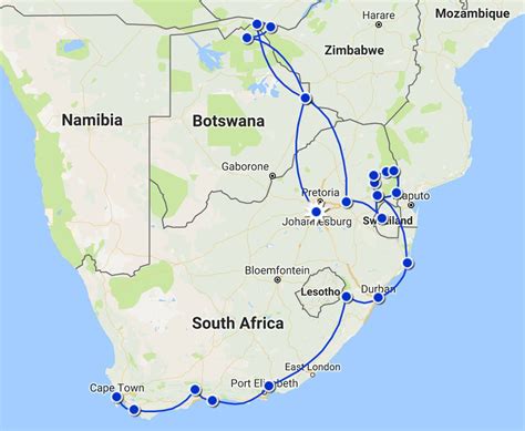 south africa itinerary 7 days